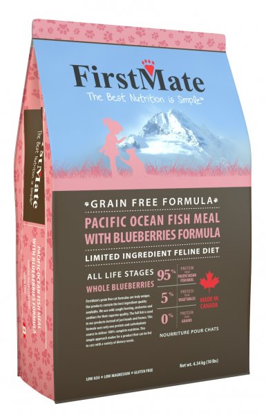 First Mate cat Ocean fish blueberries 4,54kg