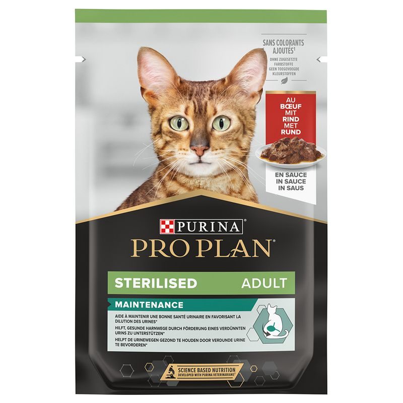 PRO PLAN CAT STERILISED Beef 85g