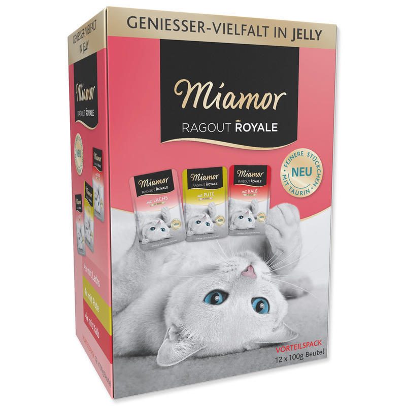 Miamor Ragout Royale krůta losos telecí 1,2 kg