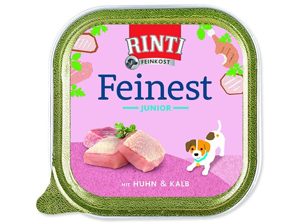 Vanička RINTI Feinest Junior kuře + telecí 150g