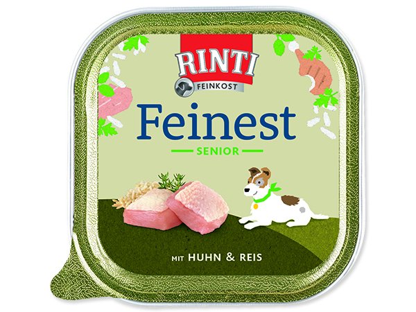 Vaničlka RINTI Feinest Senior kuře + rýže 150g