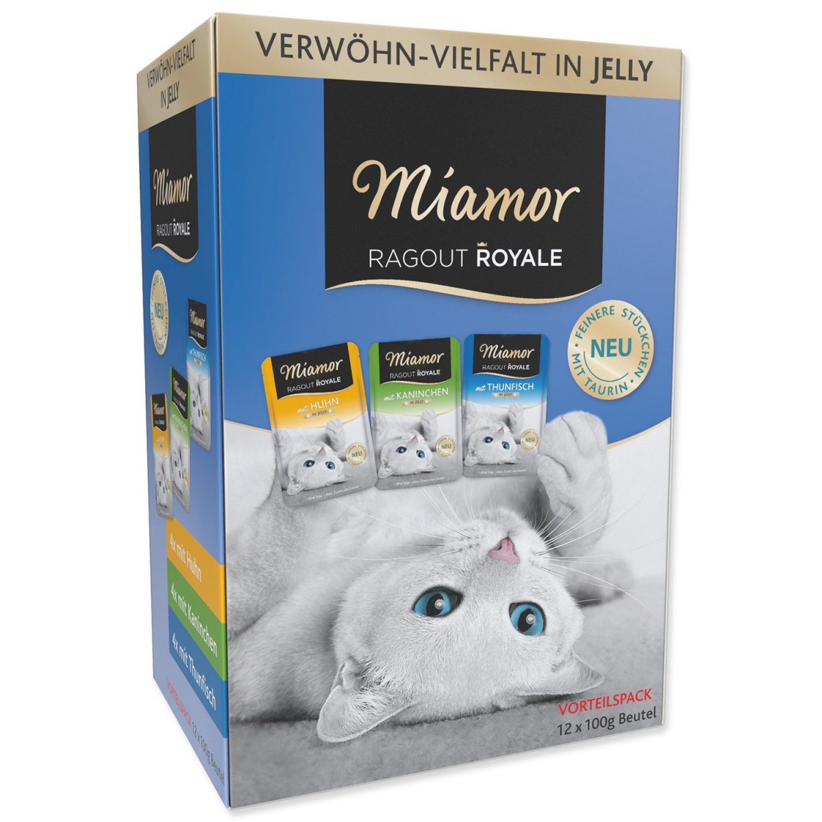 Miamor Ragout Royale kuře, tuňák, králík v želé 1200g