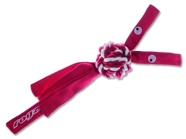 Hračka CowBoyz provazová červená 6,4cm