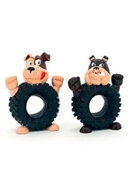 Hračka Pes Vinyl Pejsek Pneu Wheel Dog 12,5cm