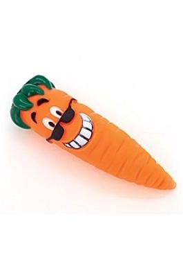 Hračka Pes Vinyl Karotka Crazy Carrot 17,5cm, Lill