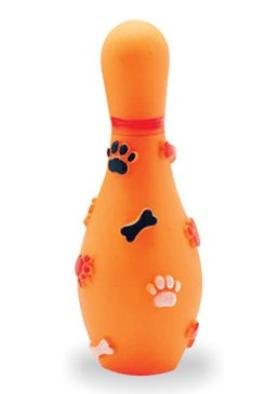 Hračka Pes Vinyl Kuželka Bowling 19cm, Lill
