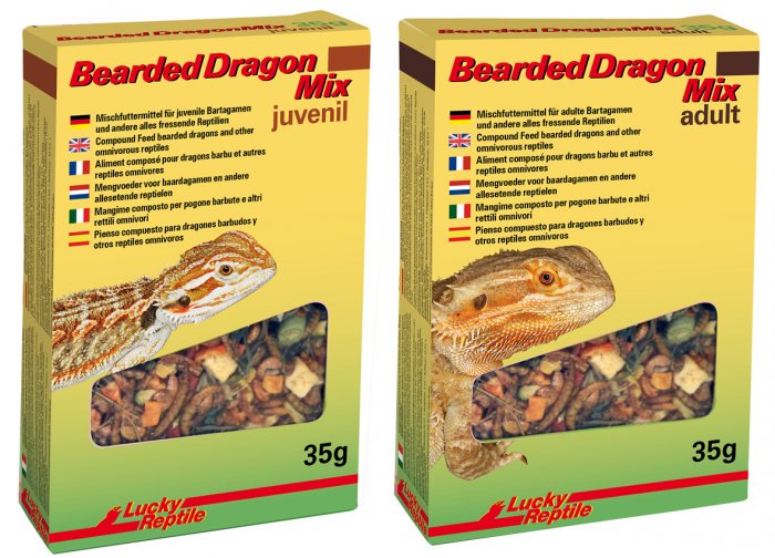 Lucky Reptile Bearded Dragon Mix Juvenil 35g