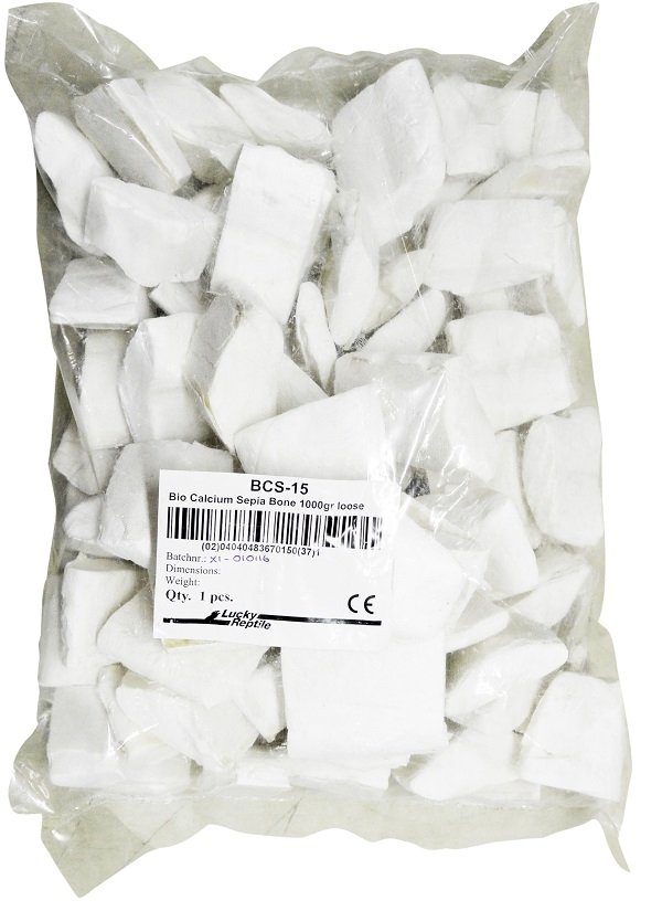 Lucky Reptile Bio Calcium-celá sepiová kost 1 kg