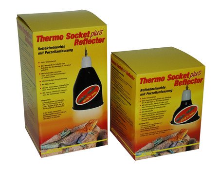 Lucky Reptile Thermo Socket plus Reflector "Plug and Play" Velký s konektorem V.25 x ø14 cm