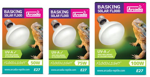 Arcadia Basking Solar Flood 100W