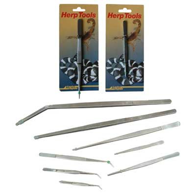 Lucky Reptile Pinzeta  20 cm zahnutá