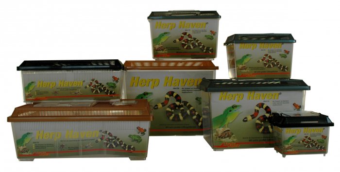 Lucky Reptile Herp Haven ploché malé 36x21.5x15 cm