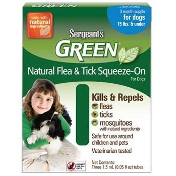 Sergeanťs Green spot on pro psy nad 30kg  1x 3ml