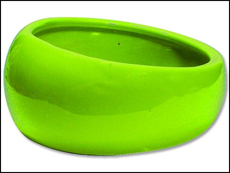 Miska LW ergonomická zelená L 420 ml