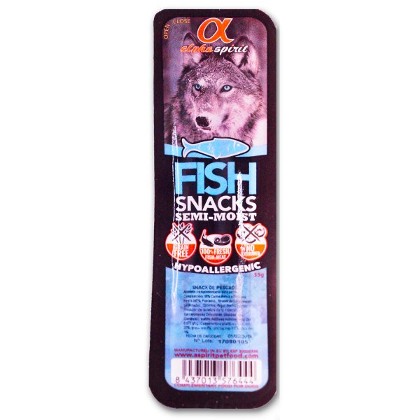 Pochoutka ALPHA kostičky rybí 16x35g