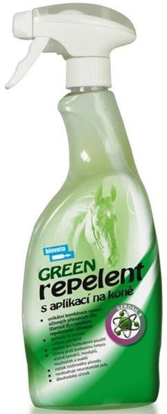 Bioveta Green repelent s aplikací na koně 750 ml