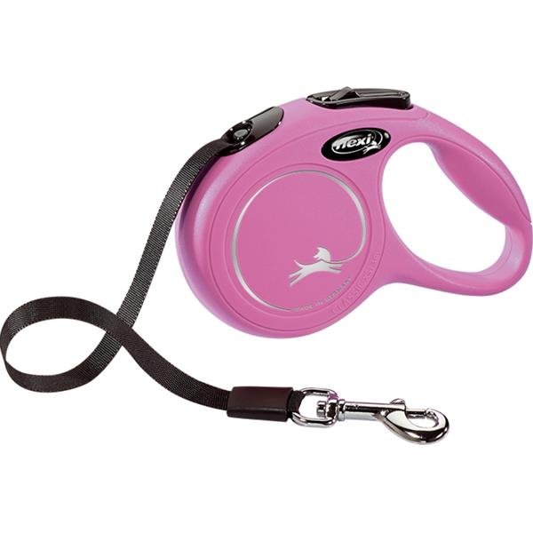Flexi New Classic XS pásek 3 m  - růžová