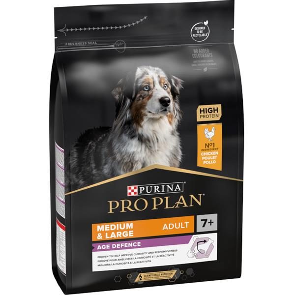 PURINA PRO PLAN MEDIUM & LARGE ADULT 7+ 3kg