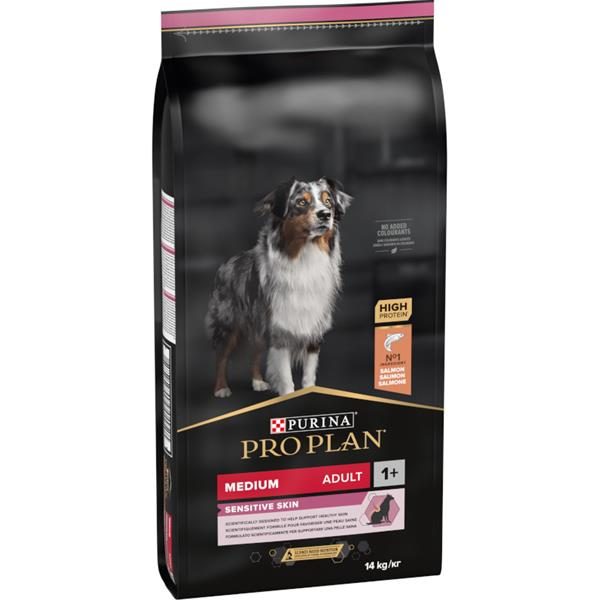 PRO PLAN MEDIUM ADULT Sensitive Skin 14kg