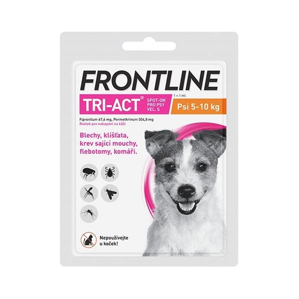 Frontline TRI-ACT spot on S (5-10kg)