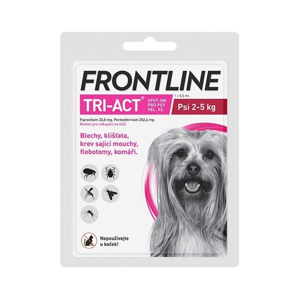 Frontline TRI-ACT spot on XS (2-5kg)