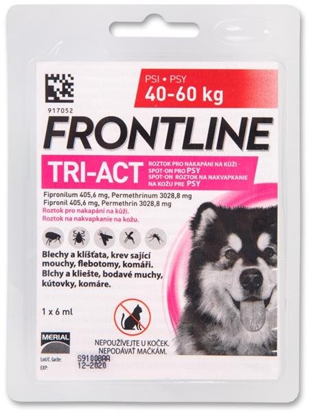 Frontline Tri-Act Spot-on XL (40-60 kg)