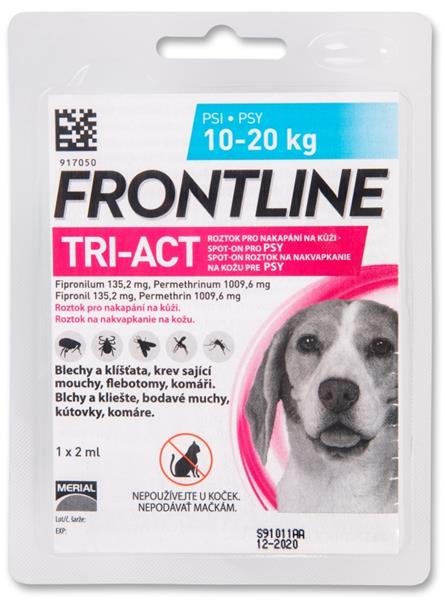 Frontline TRI-ACT Spot-on M (10-20kg)