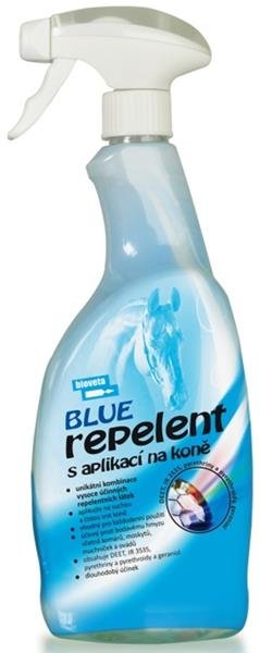 Blue repelent s aplikací na koně 750ml