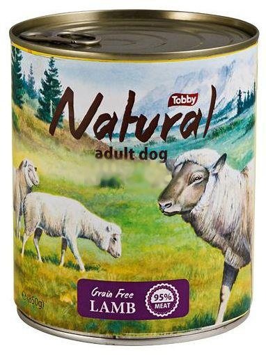 TOBBY Natural Lamb 850g