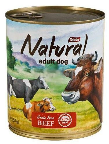 TOBBY konz. Natural Beef 405g