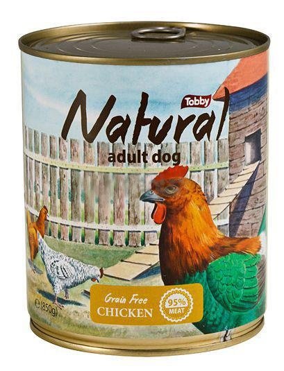 TOBBY Natural Chicken 405g