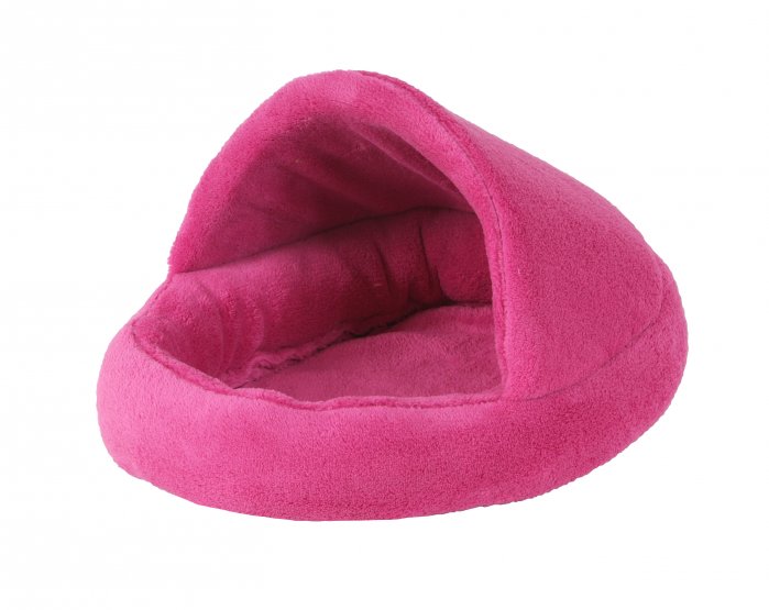 Pelíšek hlodavci Papuče A27 tmavě růžová