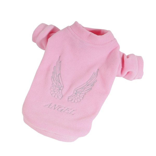 Mikina fleece Angel - růžová XS