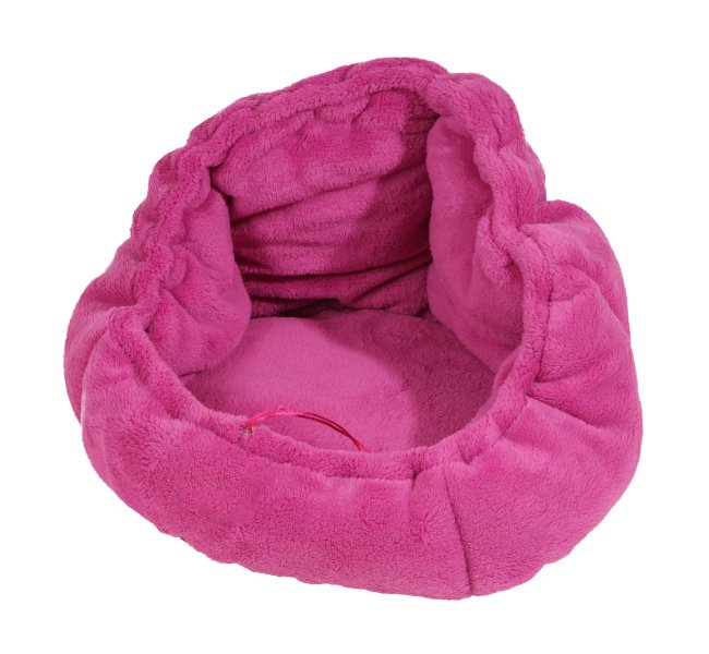 Stahovací pelíšek Adriana 40 cm tmavě růžový