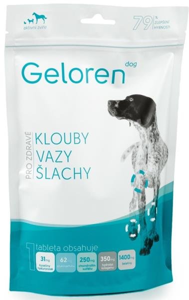 Geloren dog žvýkací gelové tablety 90 tbl