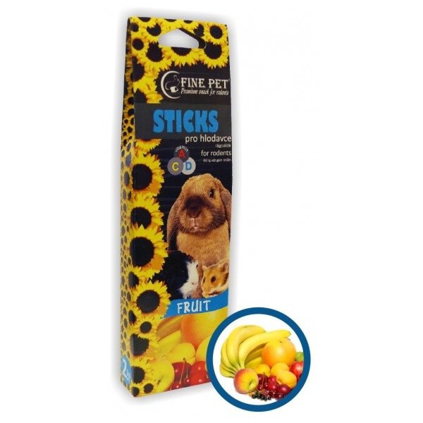 Lolo Pets Fine Pet tyčinka ovoce 2 ks, 110 g