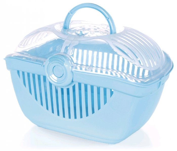 Magic Cat Carrier světle modrá 48 x 36 x 32 cm