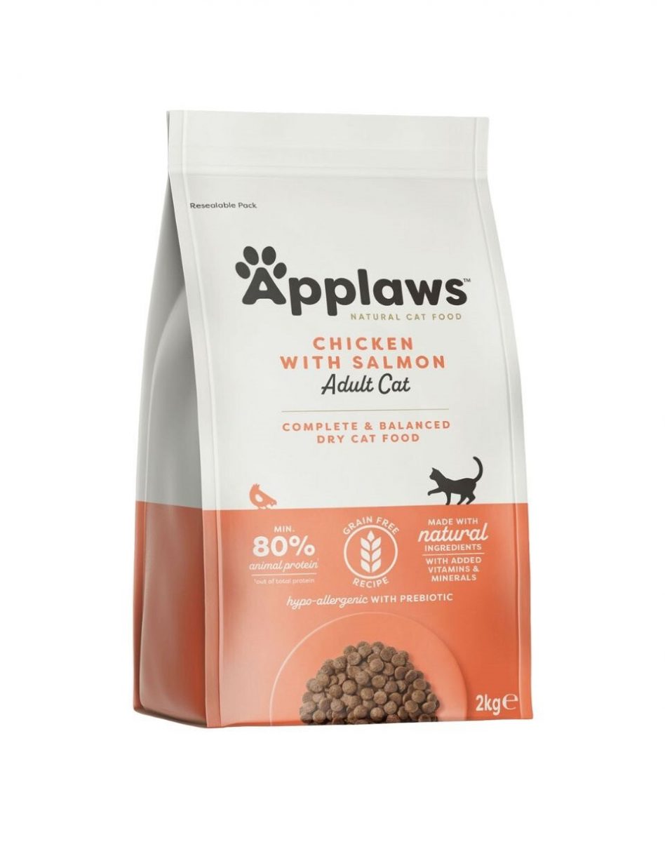 Applaws Adult Cat kuře+losos 2 kg