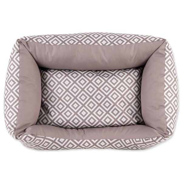 Sofa DOG FANTASY etno hnědé 75 cm