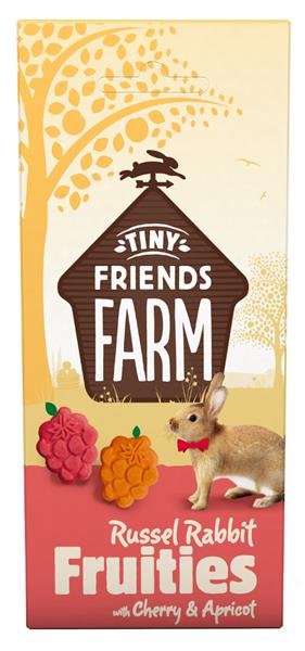 Supreme Tiny FARM Snack Russel Fruitees - králík 120 g