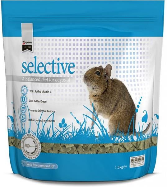 Supreme Selective Degu osmák krm. 1,5kg