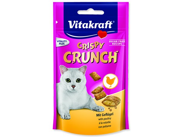 VITAKRAFT Crispy Crunch drůbeží 60g