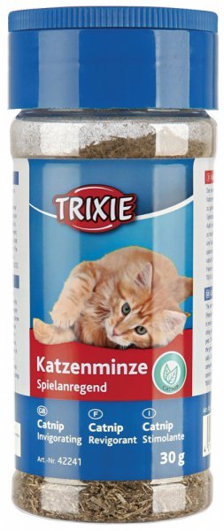 Trixie CATNIP (šanta) v plastovém šejkru na povzbuzení 30 g
