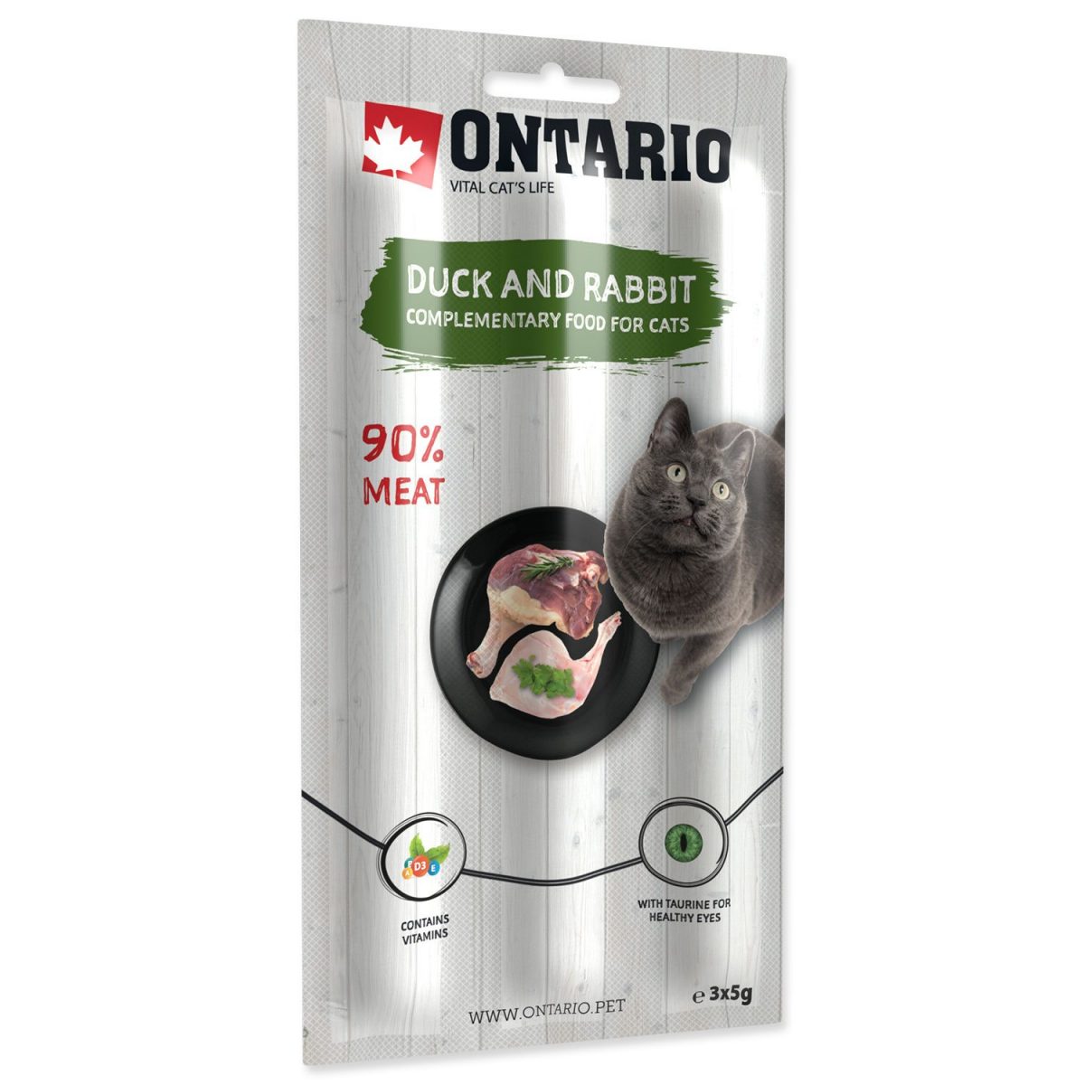 ONTARIO Stick for cats Duck & Rabbit 15g