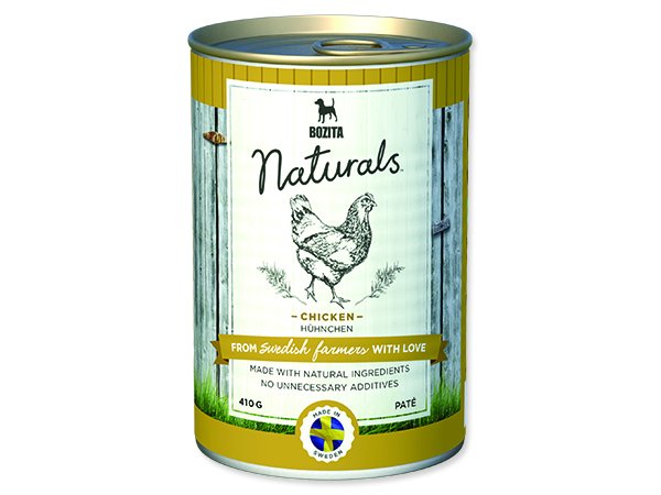 BOZITA Naturals konzerva Chicken 410g