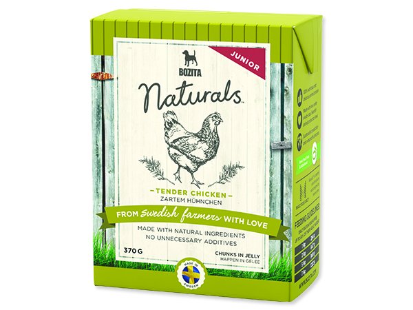 Bozita DOG Naturals BIG Tender Chicken JUNIOR 370g