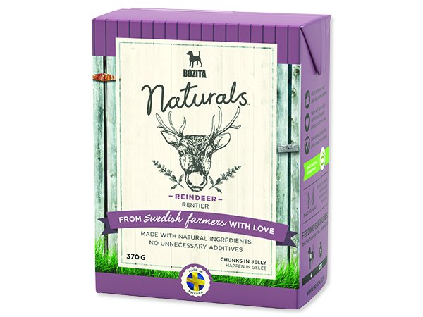 BOZITA Naturals BIG Reindeer - Tetra Pak 370g