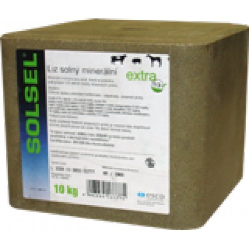 Liz solný miner. EXTRA pro skot,koně,lesní 10kg kostka