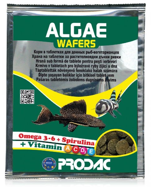 Prodac - Algae Wafers, 15g/sáček