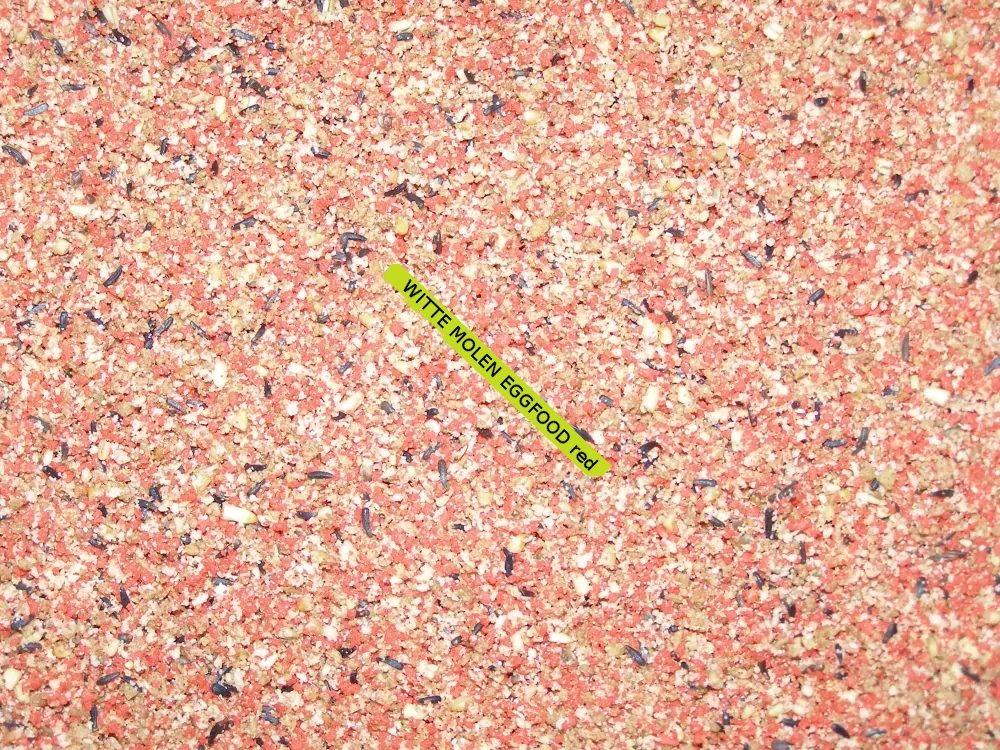 WITTE MOLEN EGGFOOD red, vaječné s barvivem 1kg